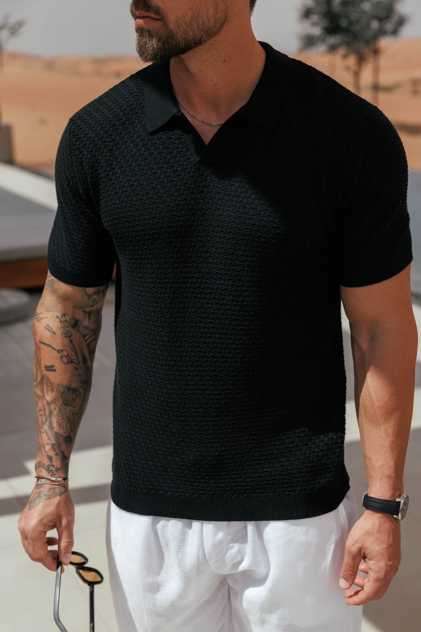 Polo Noir | Negro