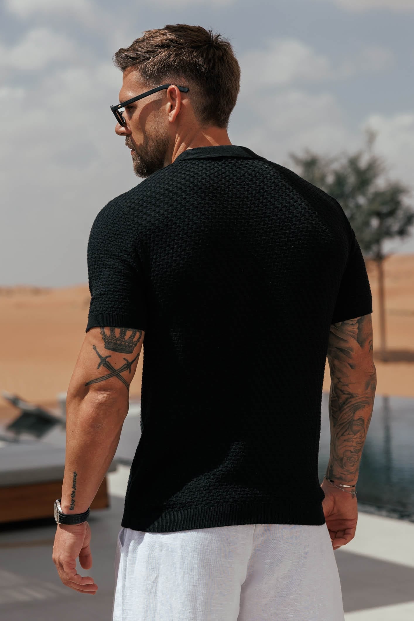 Polo Noir | Negro