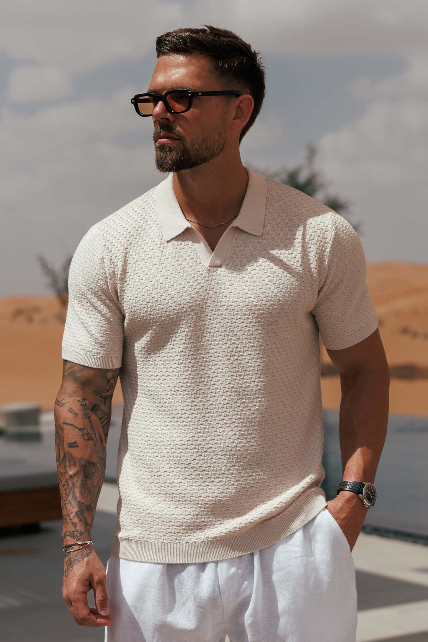Polo Noir | Crema