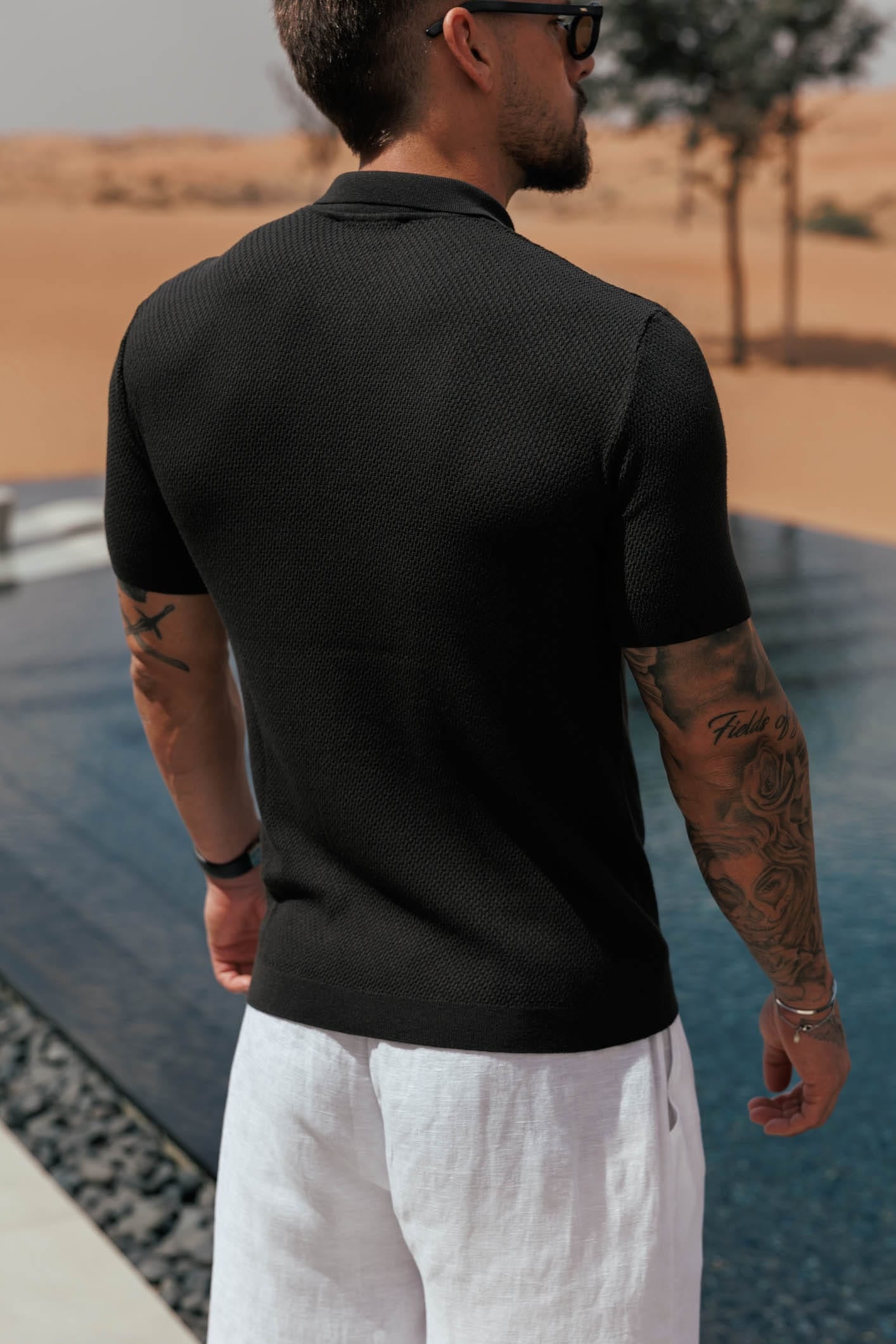 Polo Santal | Negro