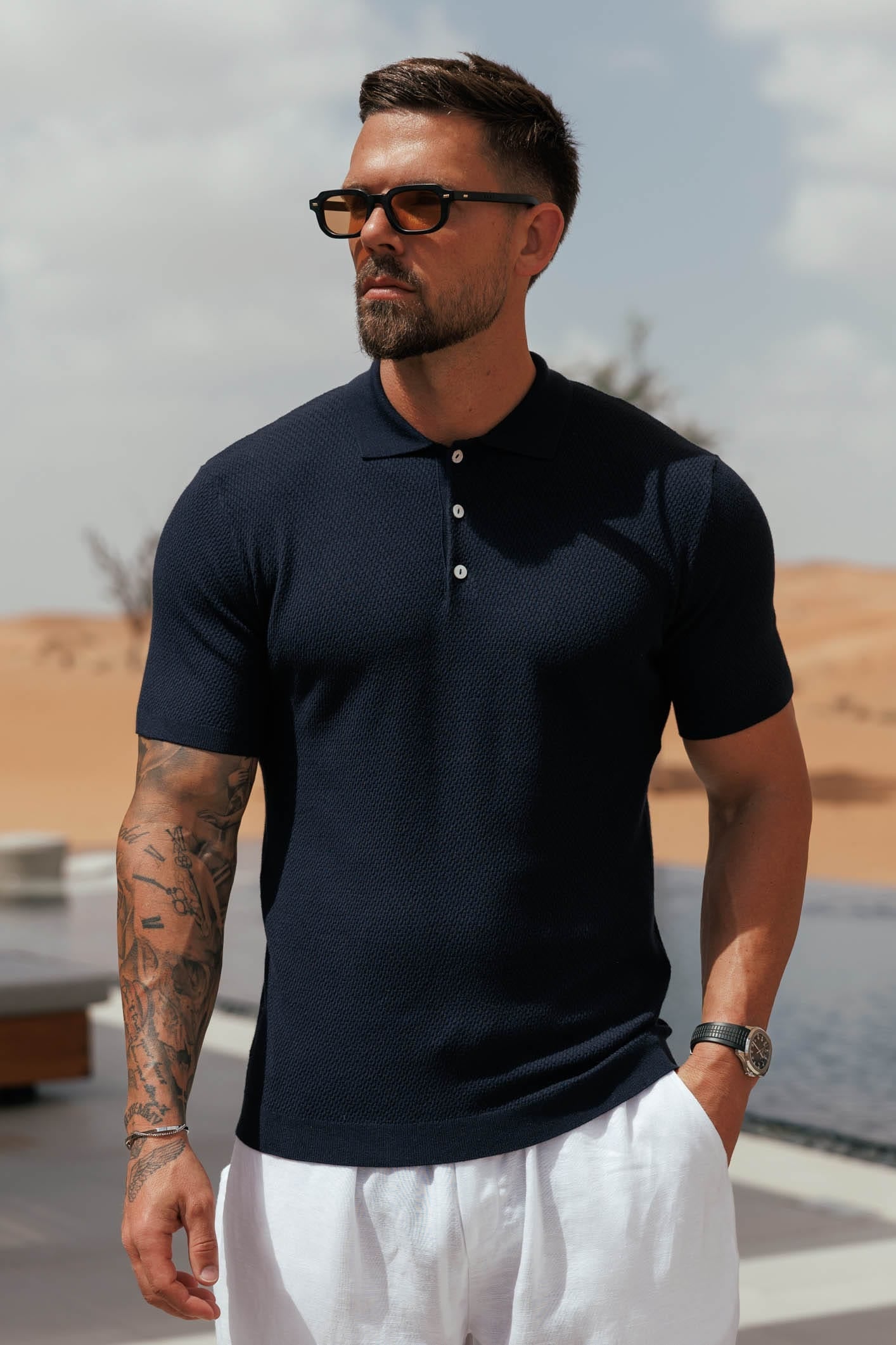 Polo Santal | Marino