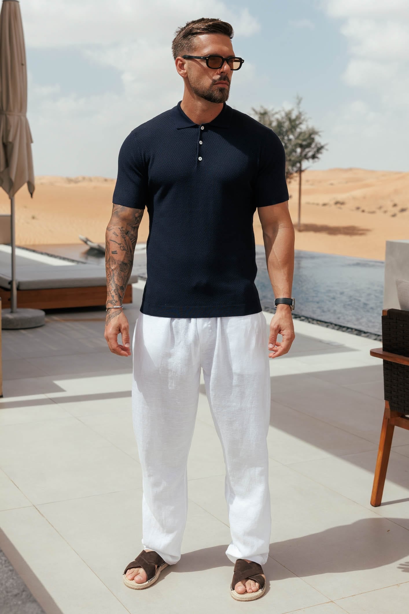 Polo Santal | Marino