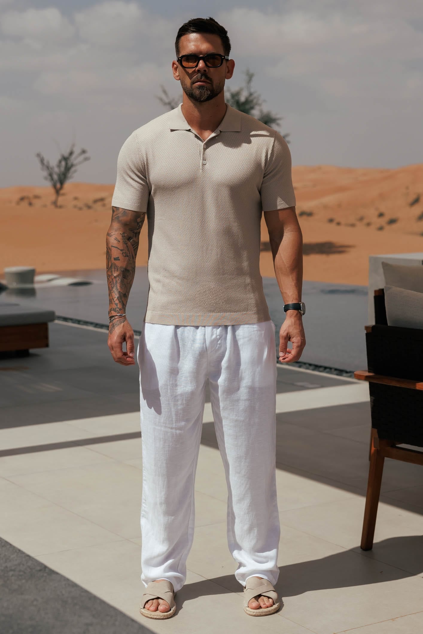 Polo Santal | Taupe