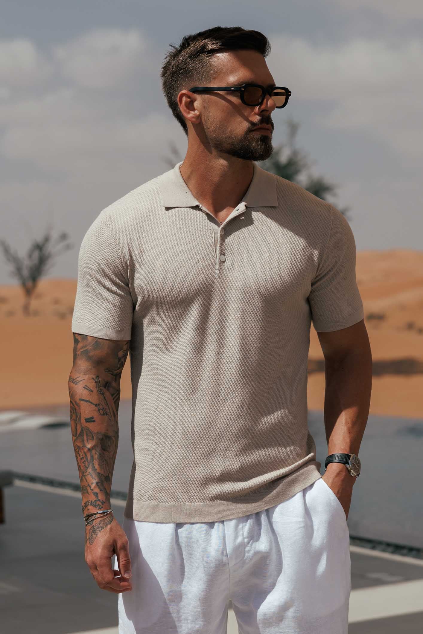 Polo Santal | Taupe