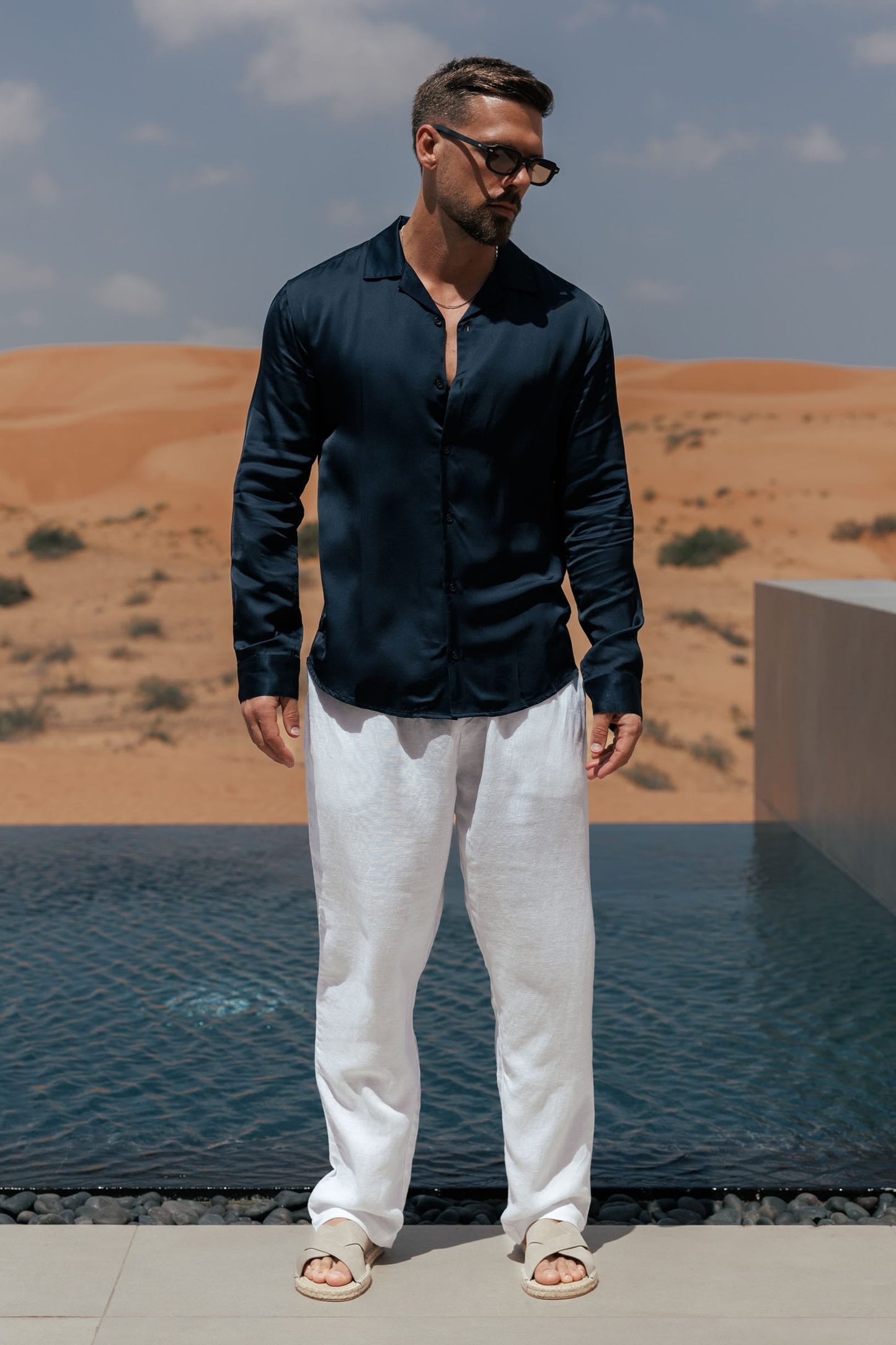 Camisa Flow | Azul Marino