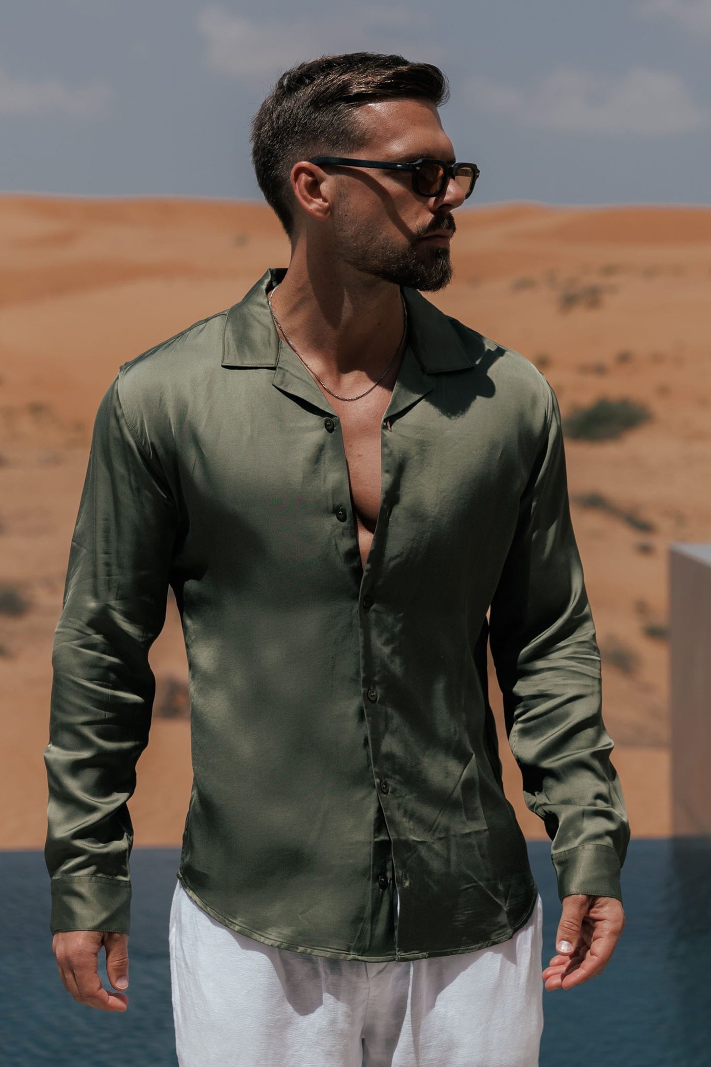 Camisa Flow | Verde Oliva