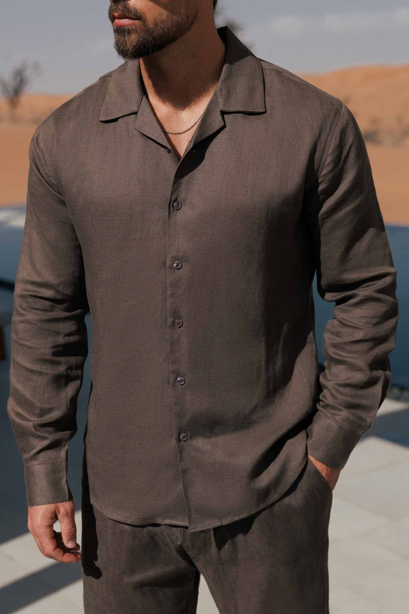 Camisa de Lino | Roble