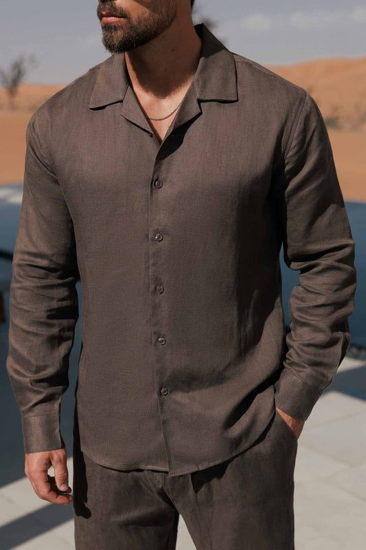 Camisa de Lino | Roble