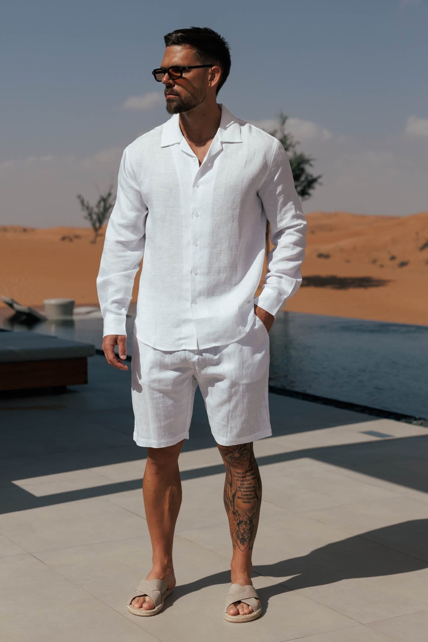 Camisa de Lino | Blanco