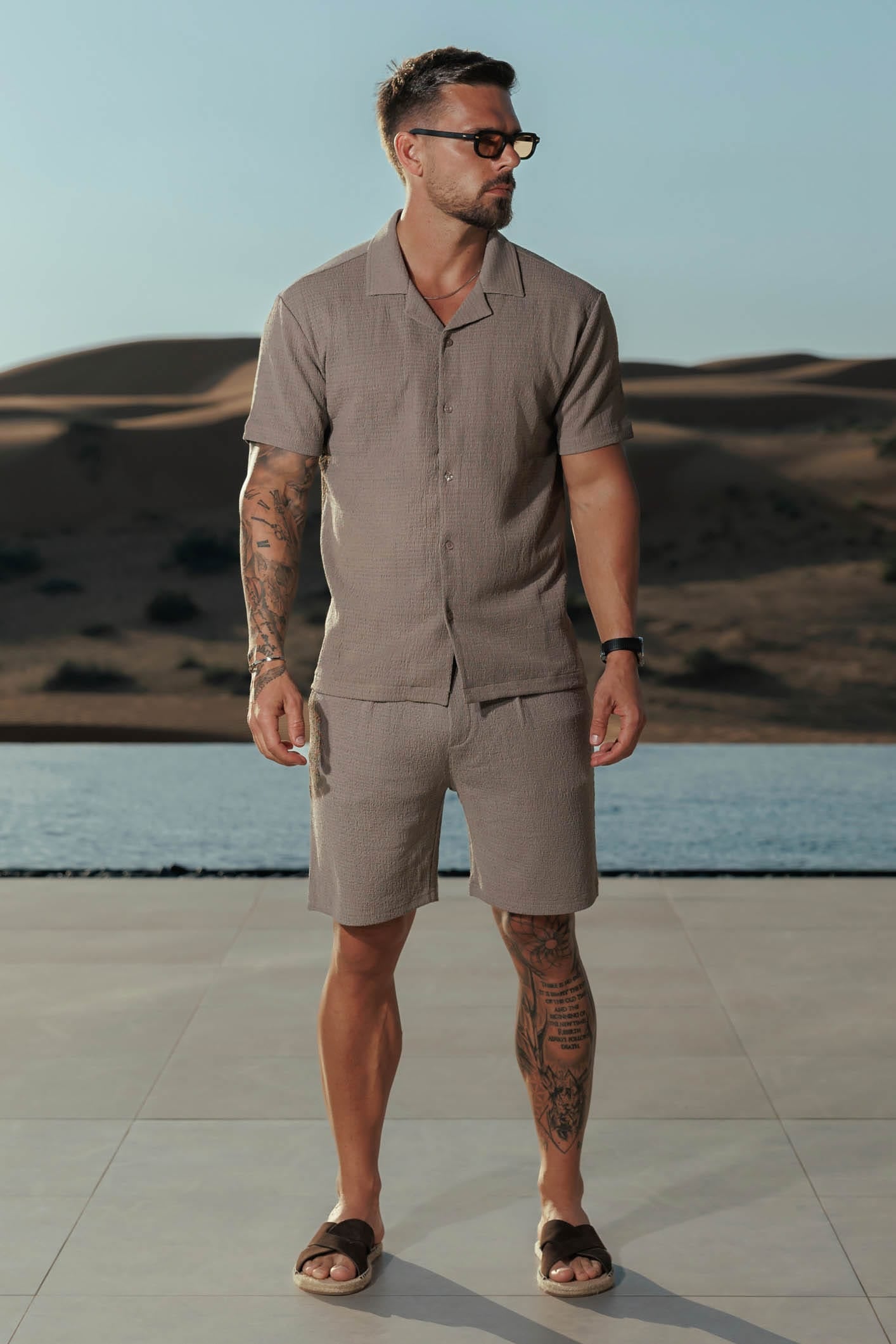 Camisa Texturizada | Topo