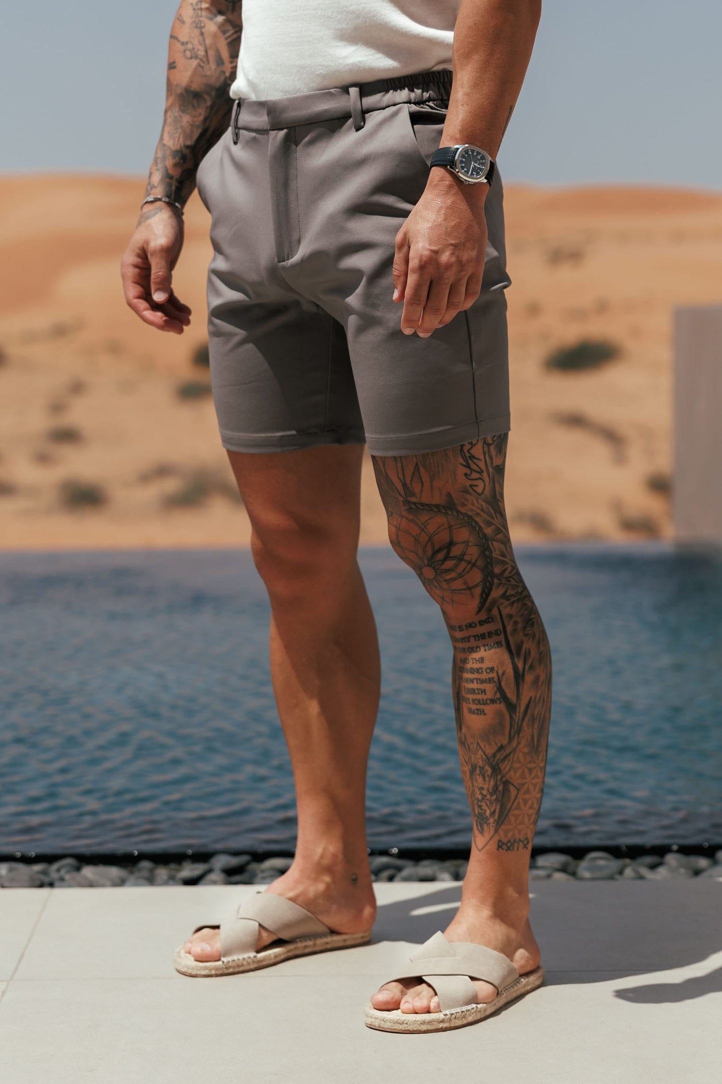 Short Híbrido | Gris Oscuro