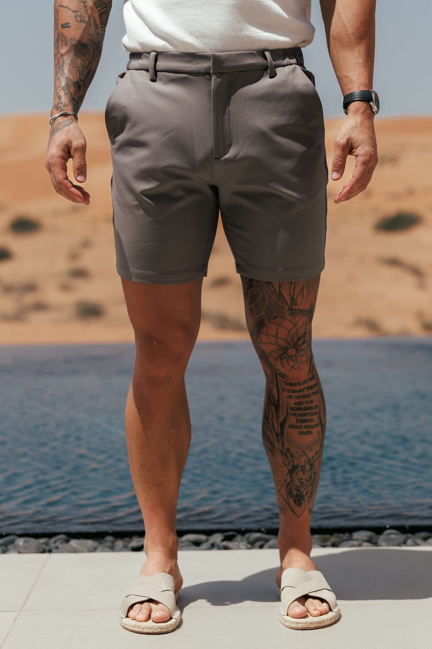 Short Híbrido | Gris Oscuro