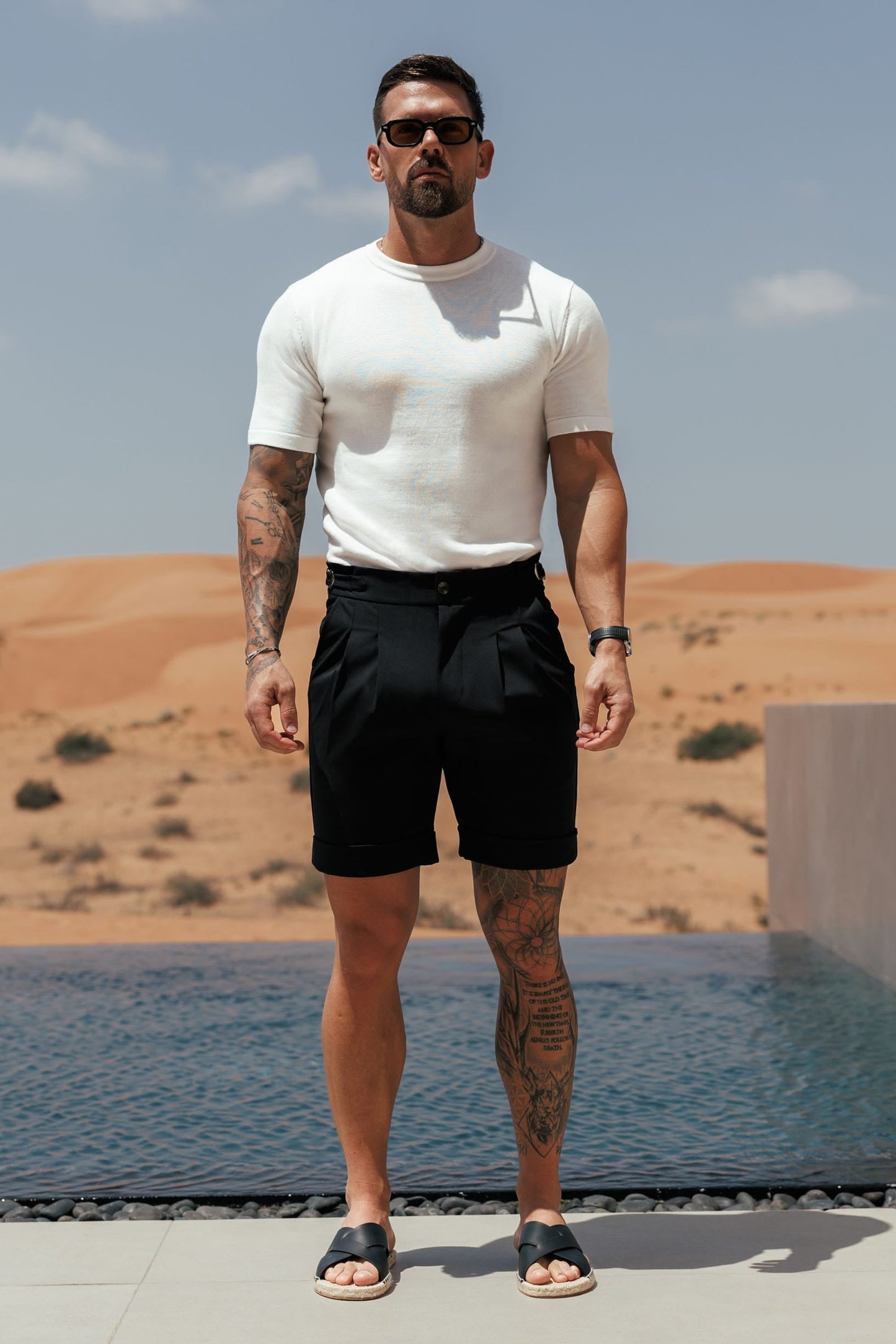Short Premium con Ajuste Lateral | Negro