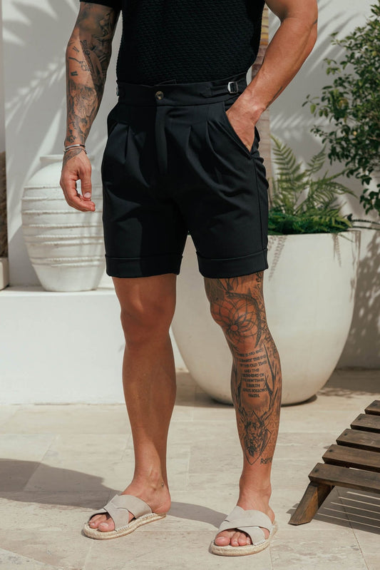 Short Premium con Ajuste Lateral | Negro
