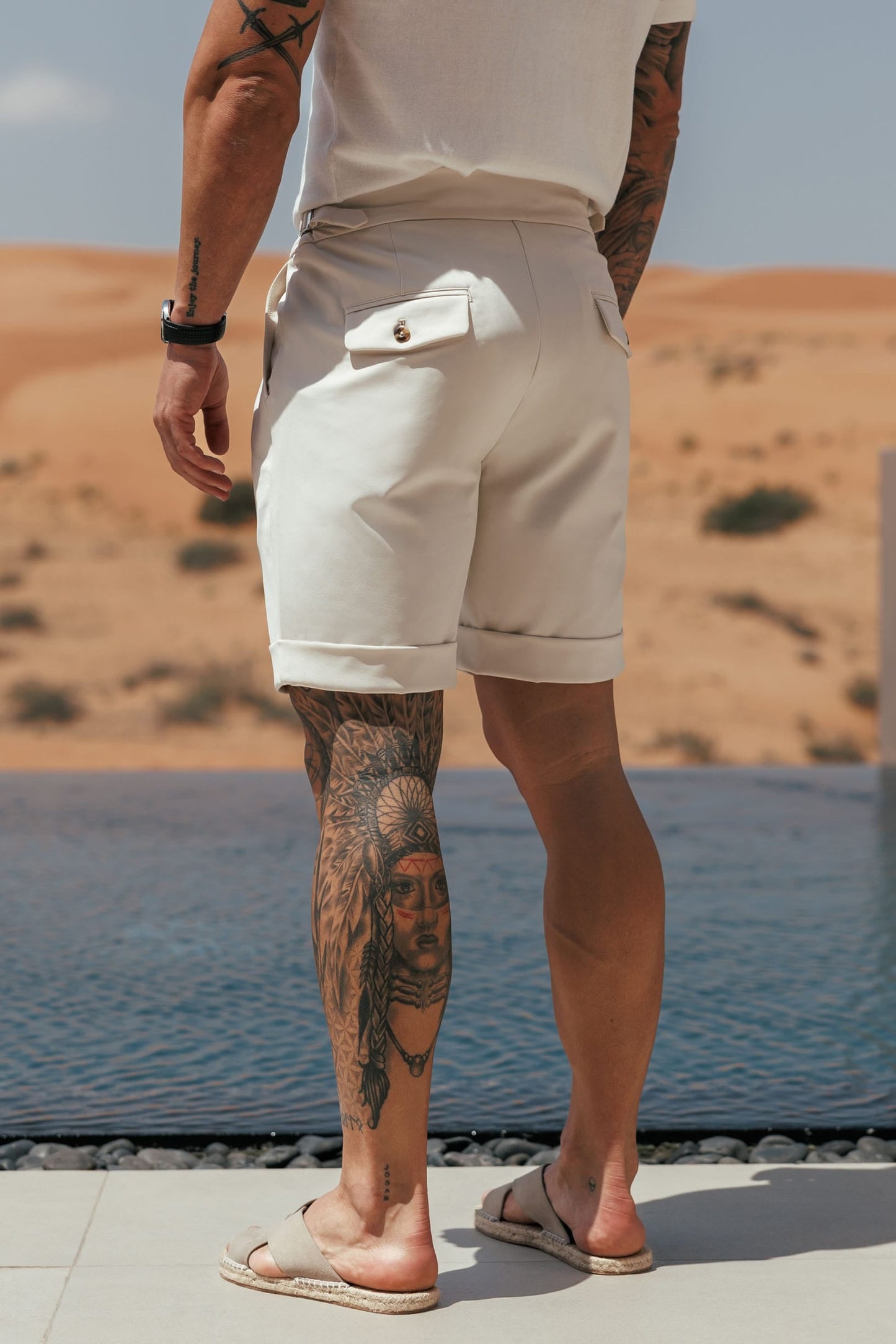 Short Premium con Ajuste Lateral | Piedra
