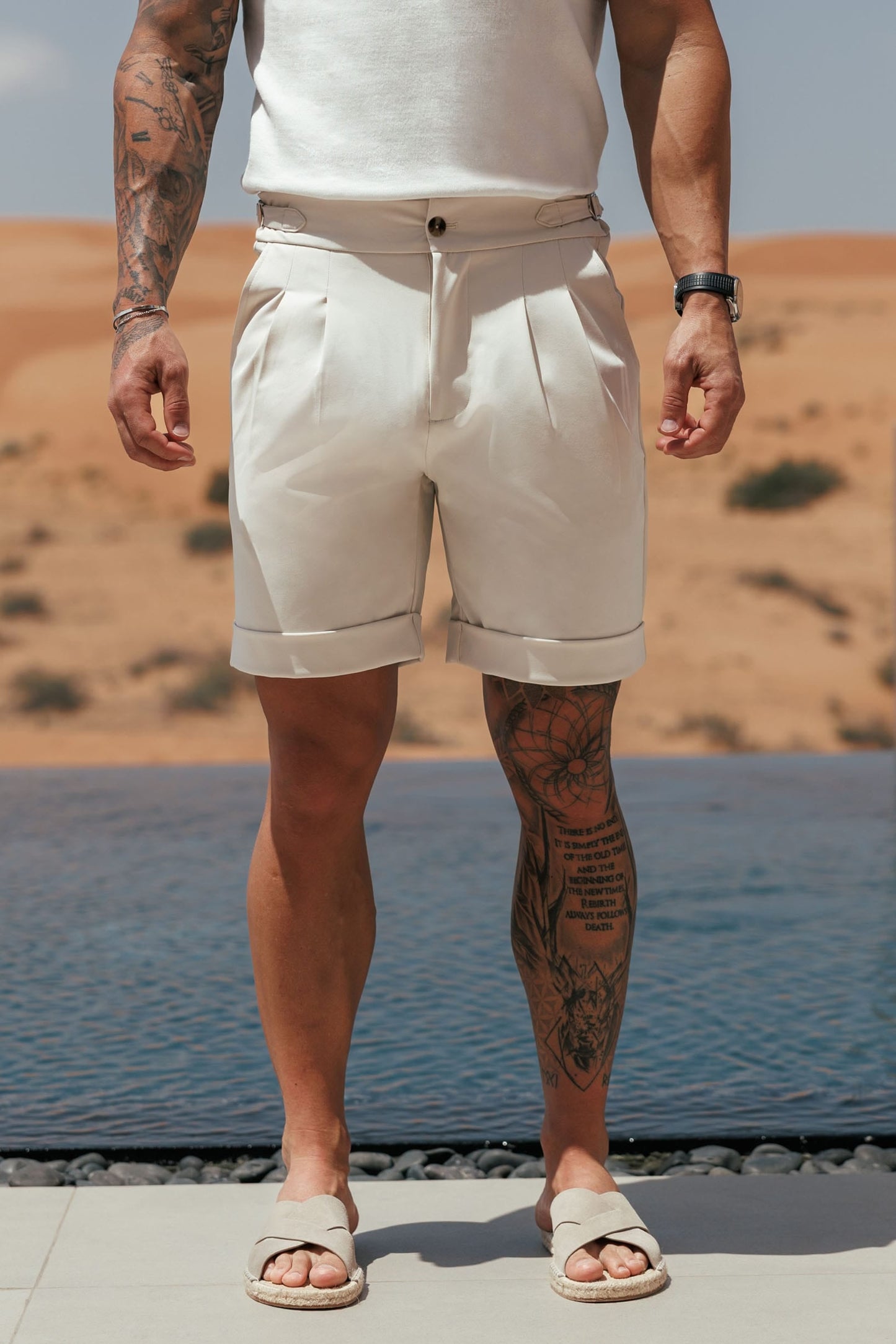Short Premium con Ajuste Lateral | Piedra