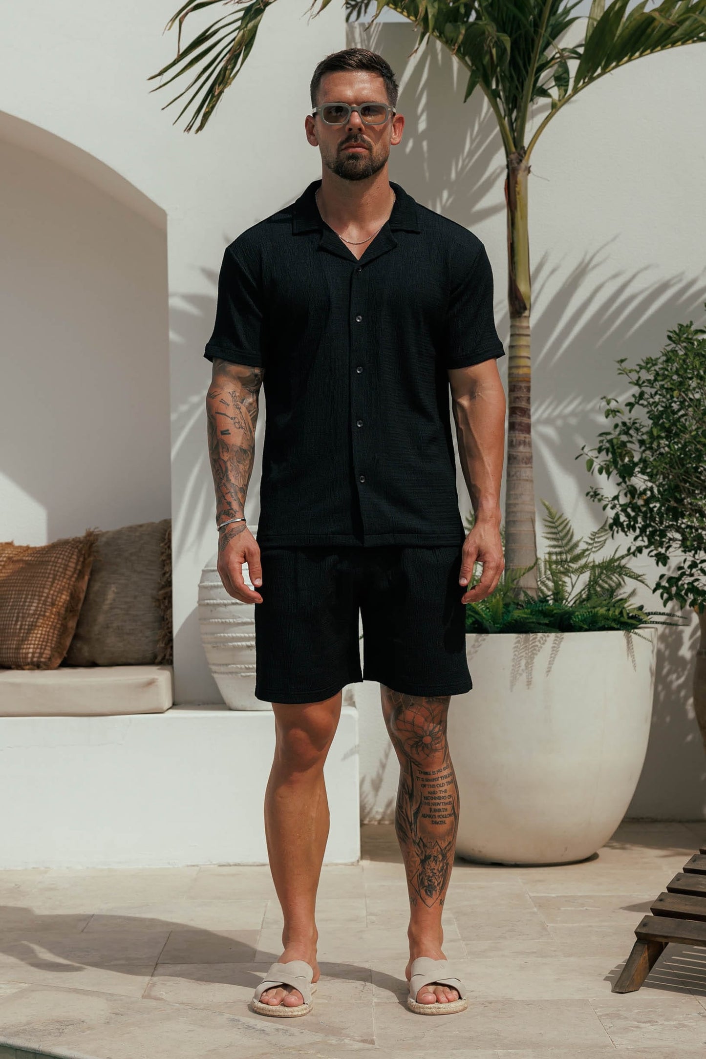 Short Texturizado | Negro