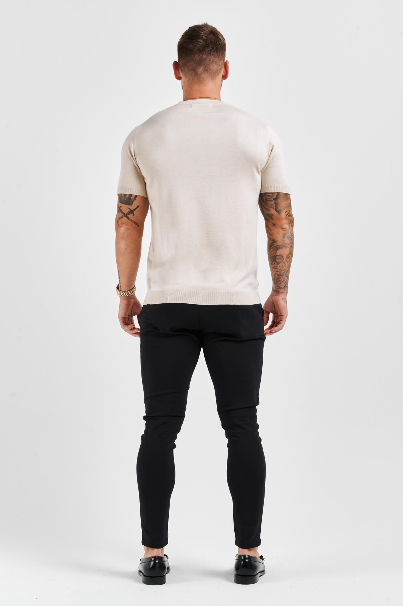 Camiseta de Punto | Beige
