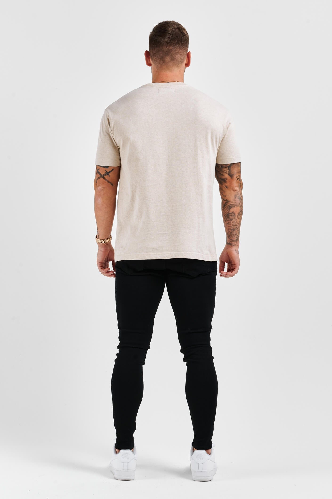 Camiseta Premium Básica | Niebla