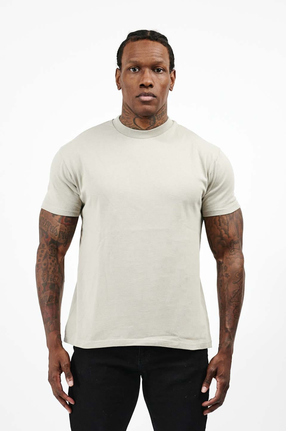 Camiseta Premium Básica | Concreto