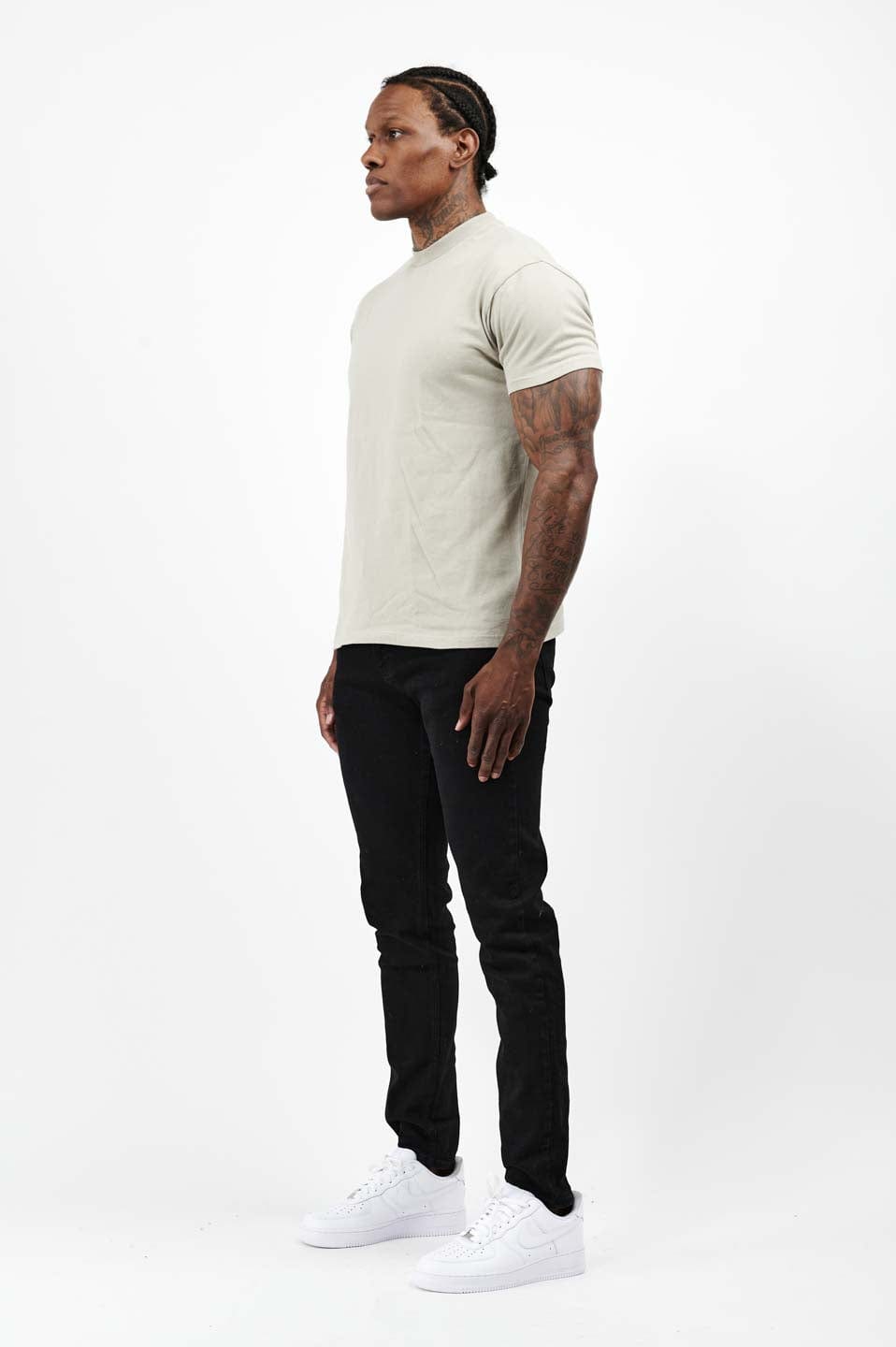 Camiseta Premium Básica | Concreto