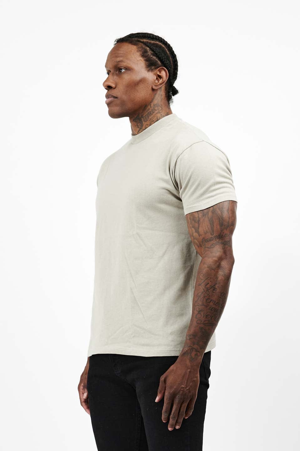 Camiseta Premium Básica | Concreto