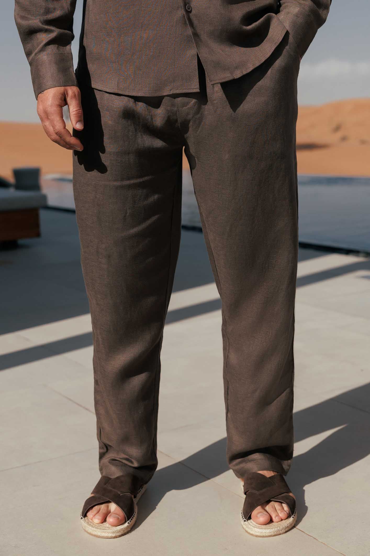 Pantalón de Lino | Roble