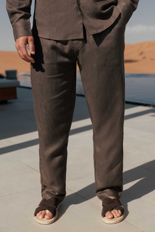 Pantalón de Lino | Roble