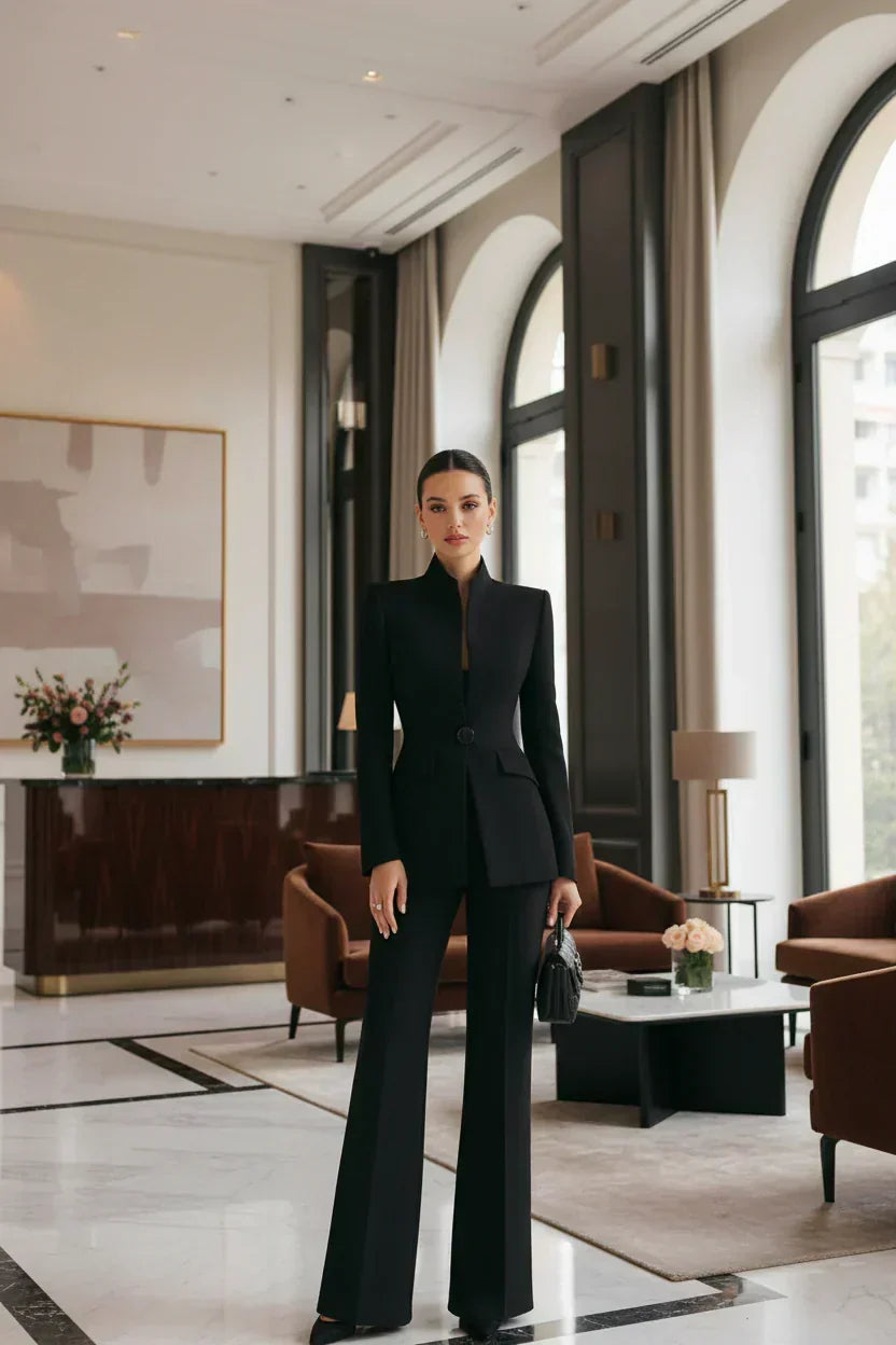 Traje de dos piezas elegante