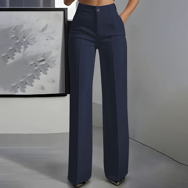 Pantalones Elegantes de Talle Alto