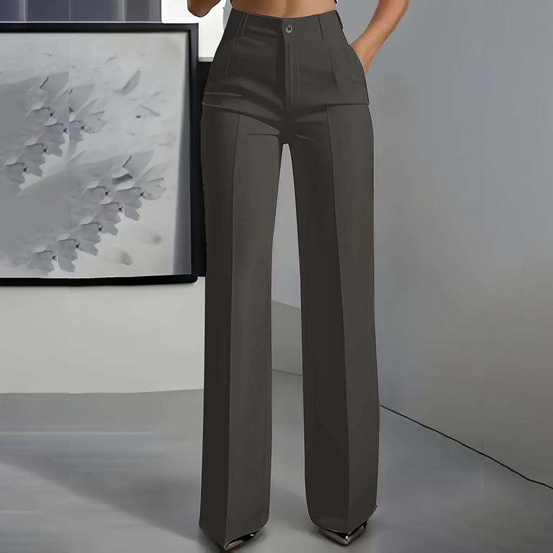 Pantalones Elegantes de Talle Alto