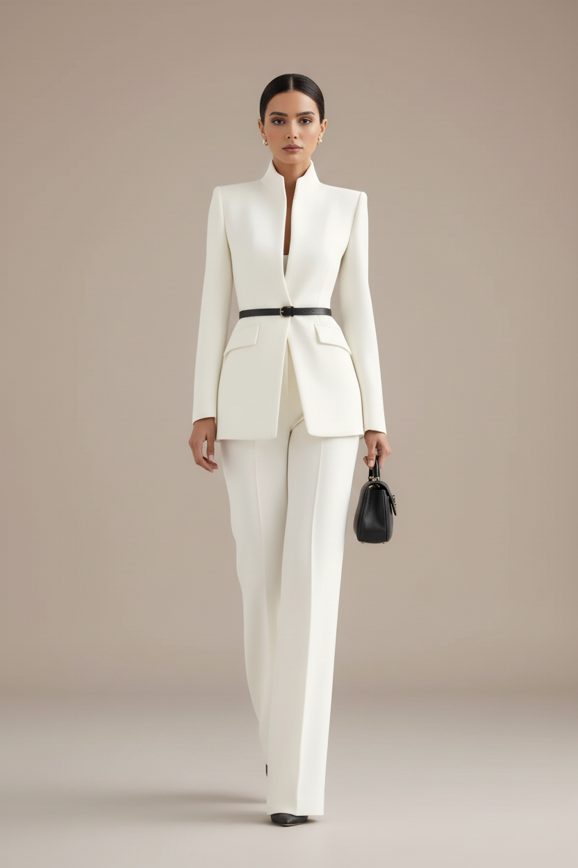 Traje de dos piezas elegante