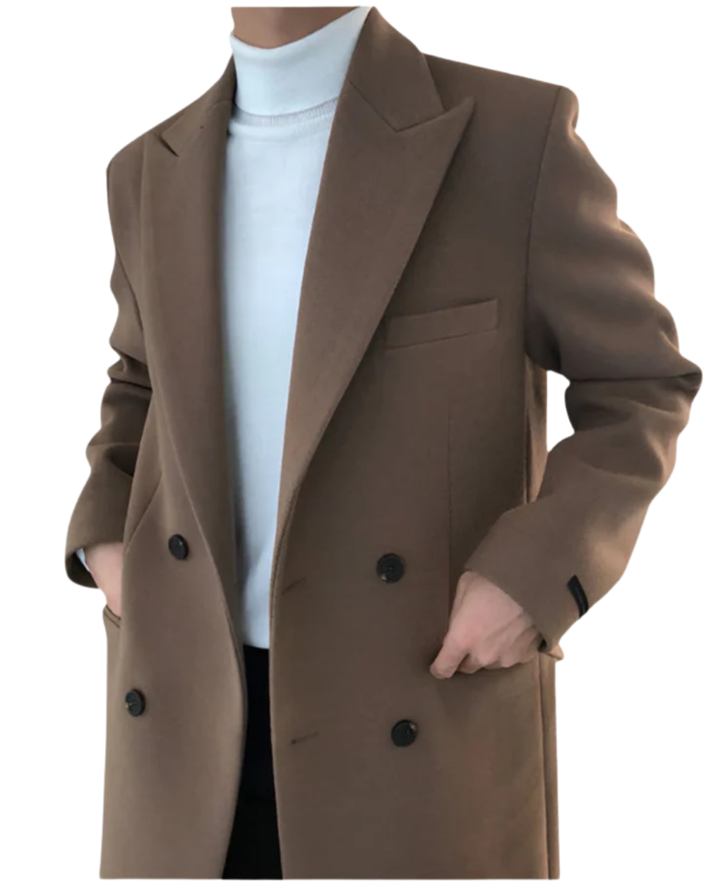 DUMONT LYON | ELEGANTE ABRIGO ACOLCHADO PARA HOMBRE