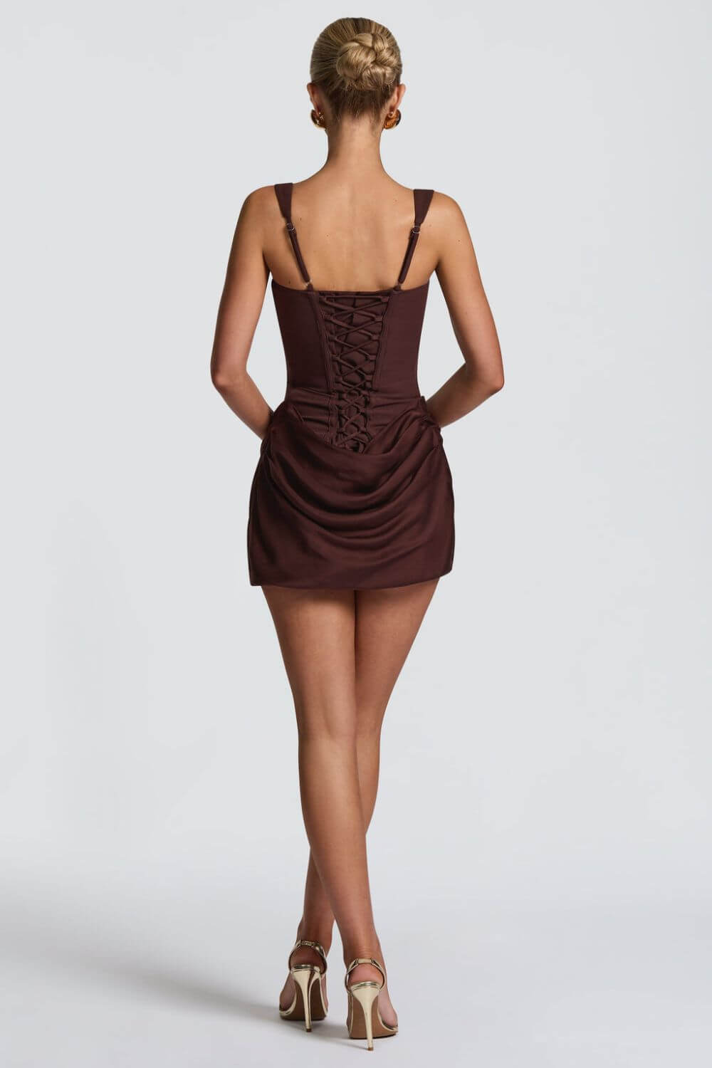 Vestido Corto con Corsé