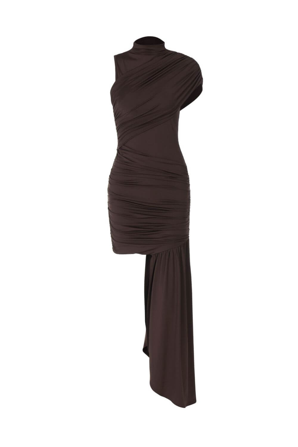 Vestido Corto Asimétrico