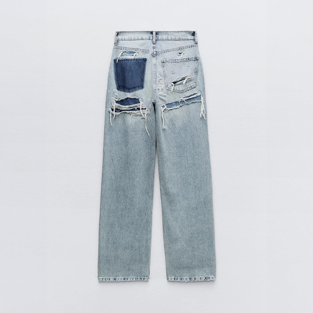 Jeans rotos efecto desgastado